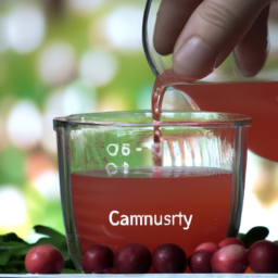 How Much Cranberry Juice Should I Drink To Detox