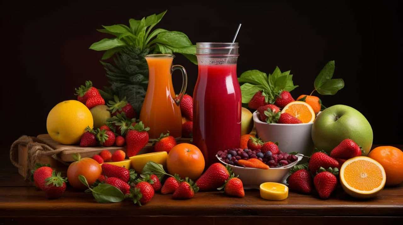 manufacturing process of fruit juices