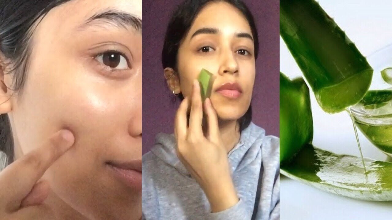 is aloe vera good for face