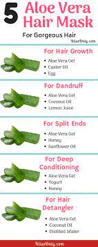 aloe vera benefits for hair