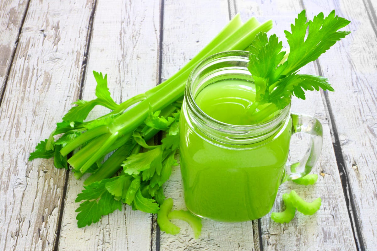 benefits of celery juice on empty stomach