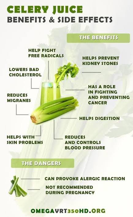 is celery juice good for kidneys
