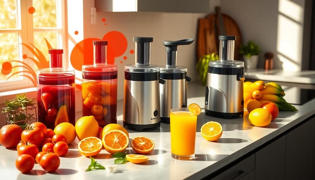 choosing atsent cold press juicer