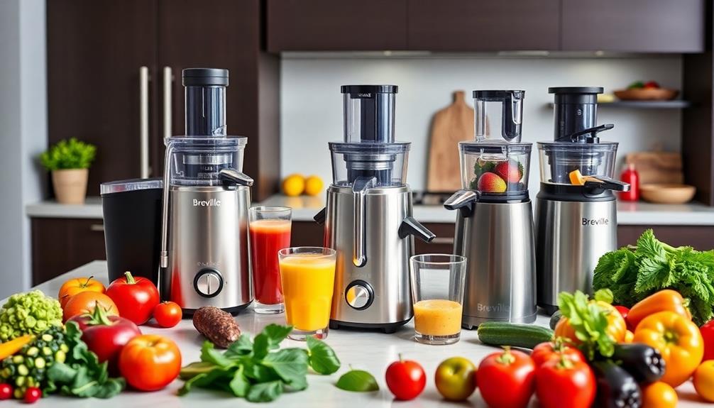 choosing breville juicer machines