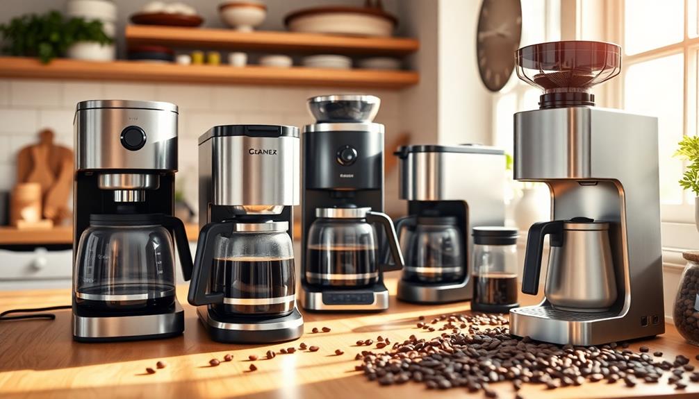 choosing coffee maker grinder