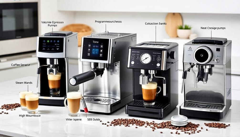 choosing espresso coffee machine