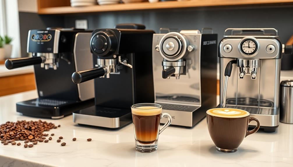 choosing home espresso machines