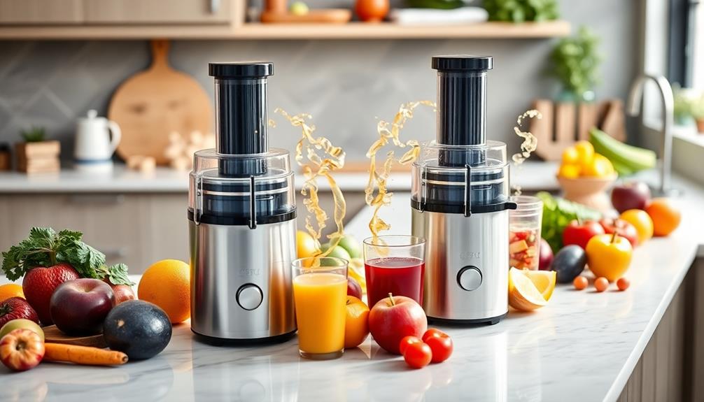 dual sided juicer selection criteria