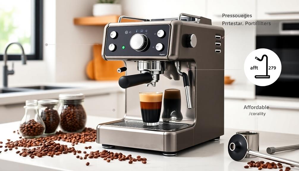 espresso machine selection criteria