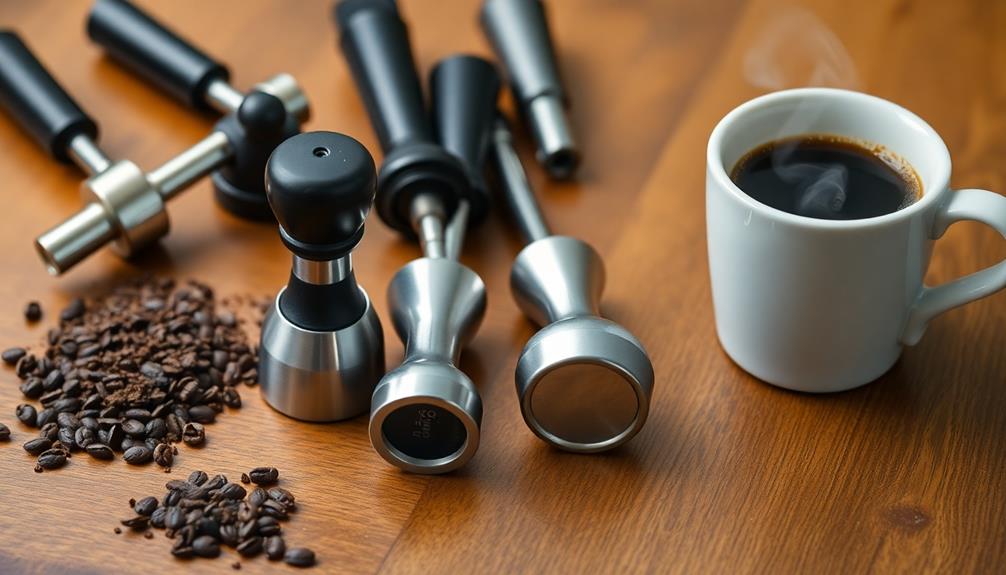 espresso tamper selection criteria