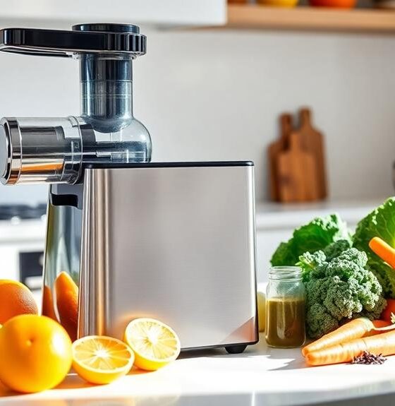 essential cold press juicer features