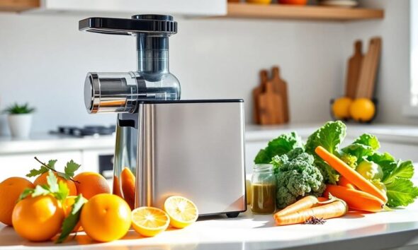 essential cold press juicer features