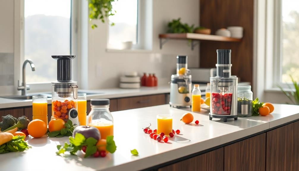 juicer selection glass bottles