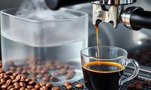 optimal water for espresso