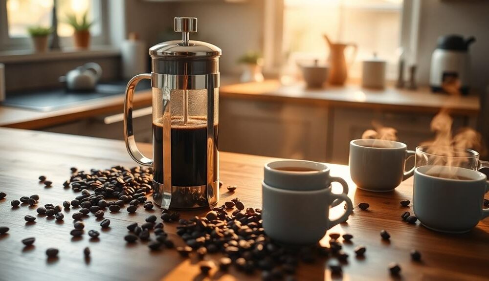 perfect home coffee brewing