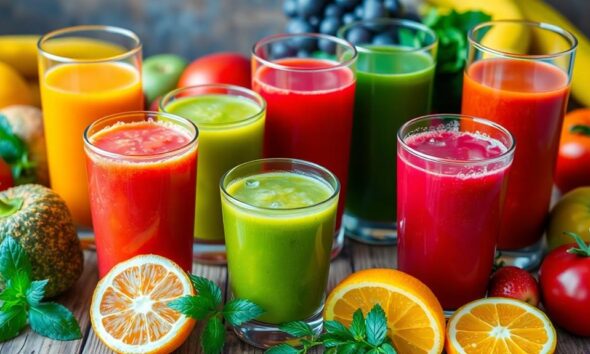 refreshing nourishing juices with pulp