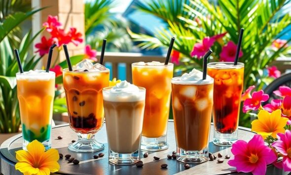 refreshing summer iced coffee