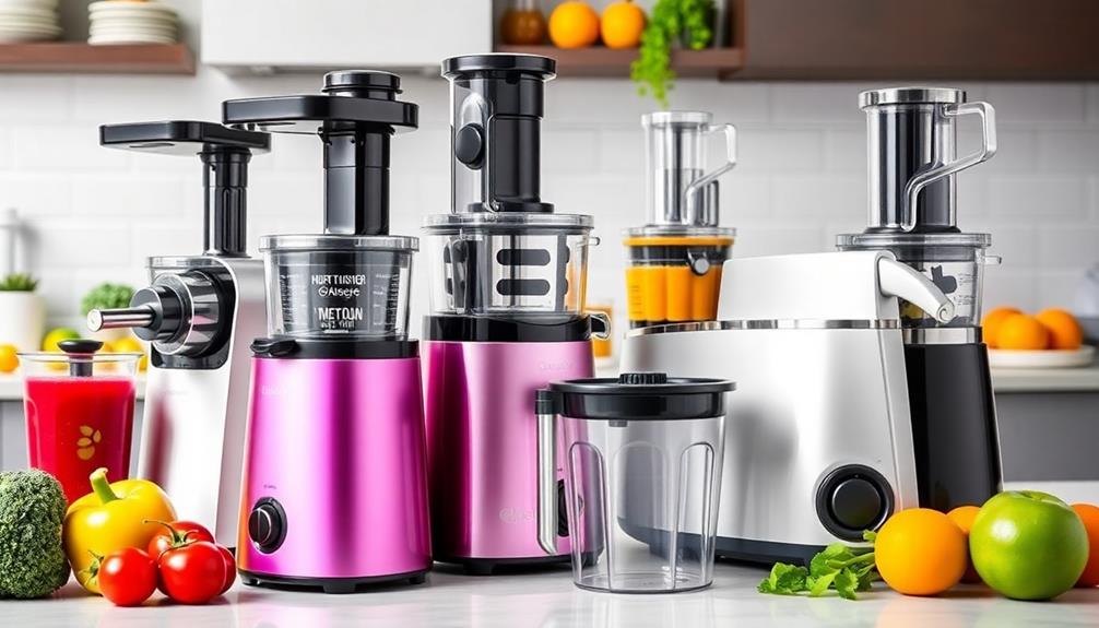 selecting a juicer machine