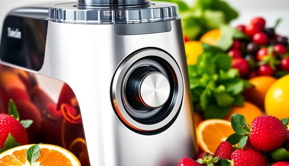 titanium juicer machines efficiency