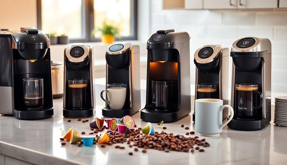 top pod coffee makers