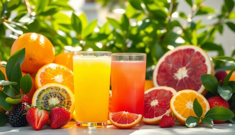 vitamin c immunity boosting juices