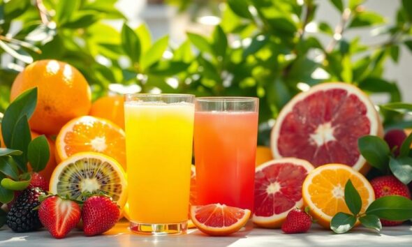 vitamin c immunity boosting juices