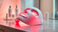 top red led masks