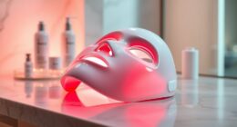 top red led masks