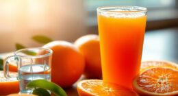 alcohol content in orange juice