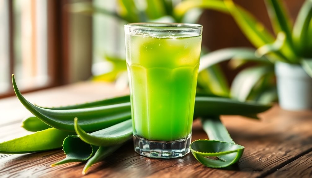 aloe juice for blood sugar