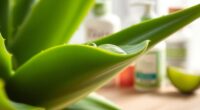 aloe vera enhances hair health