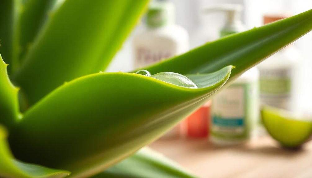 aloe vera enhances hair health