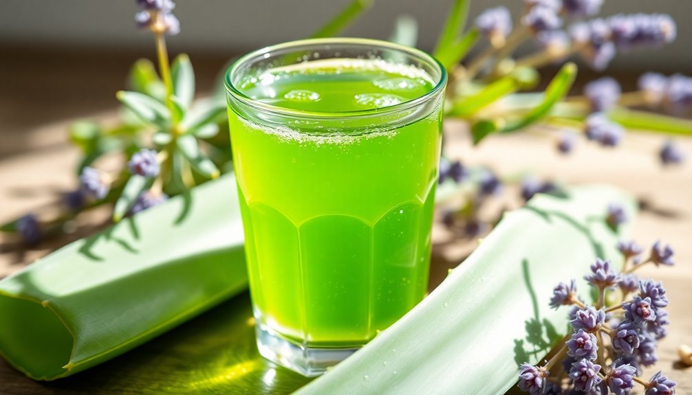 aloe vera for skin healing