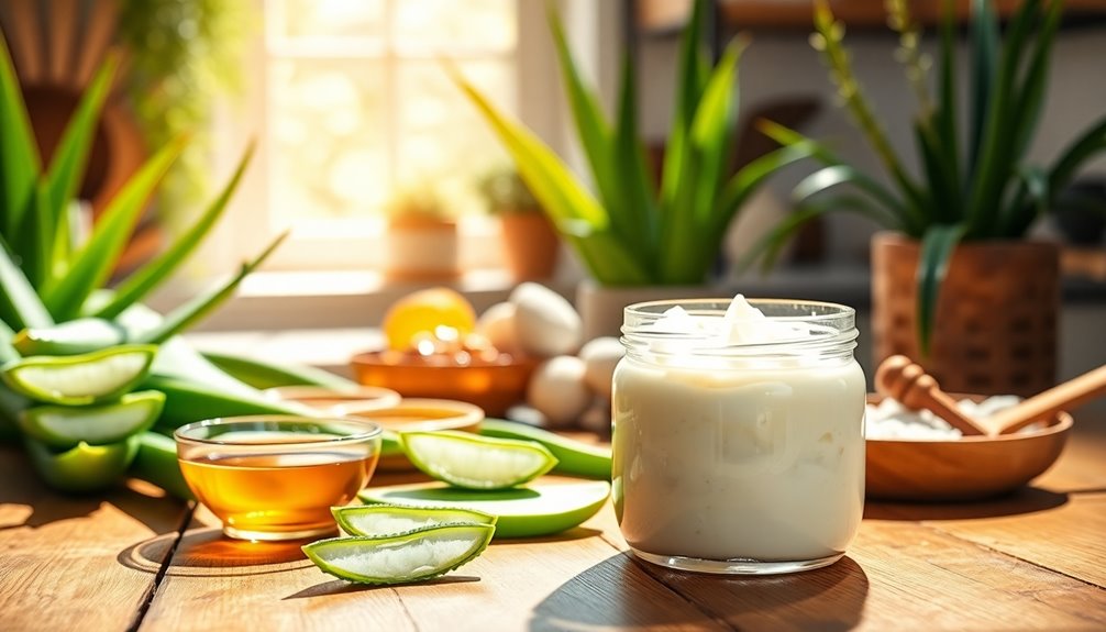 aloe vera hair mask