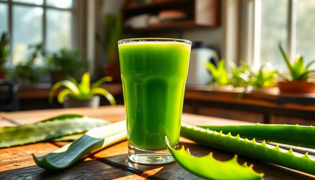 aloe vera juice benefits investigated