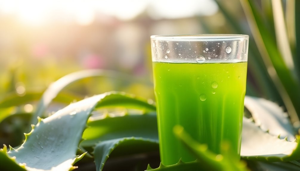 aloe vera juice effectiveness timeline