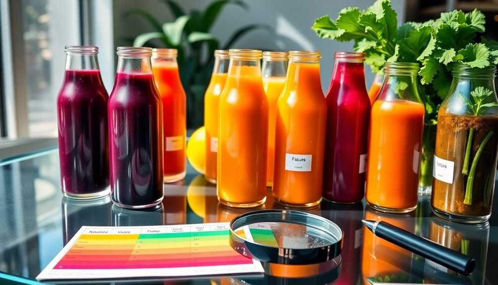 antioxidant benefits of juices