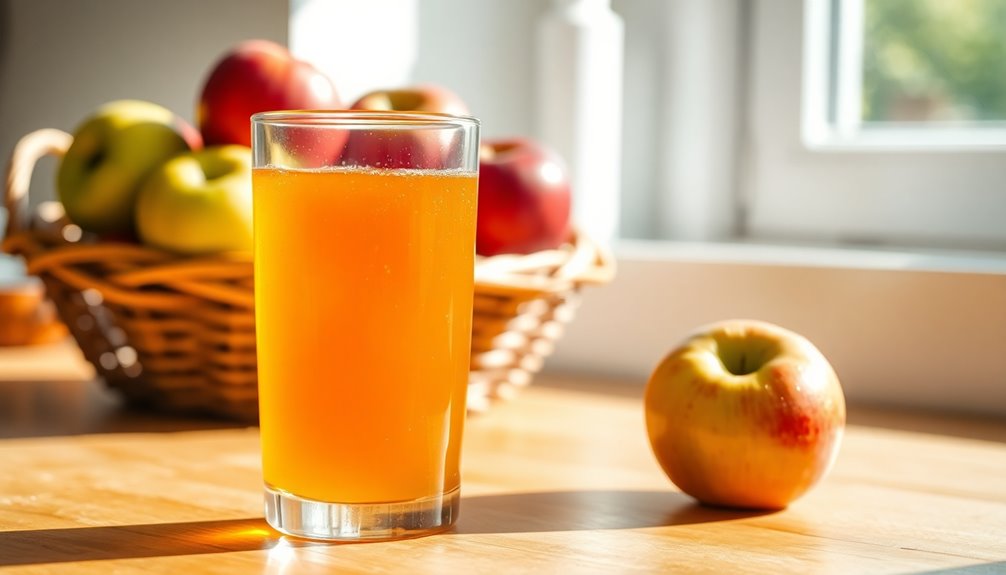 apple juice for constipation