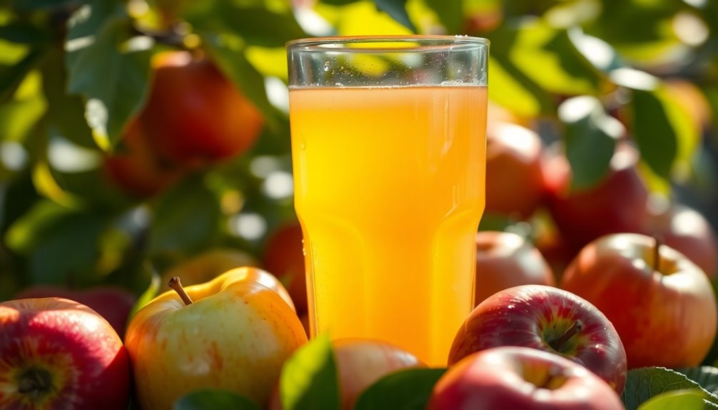 b vitamins in apple juice
