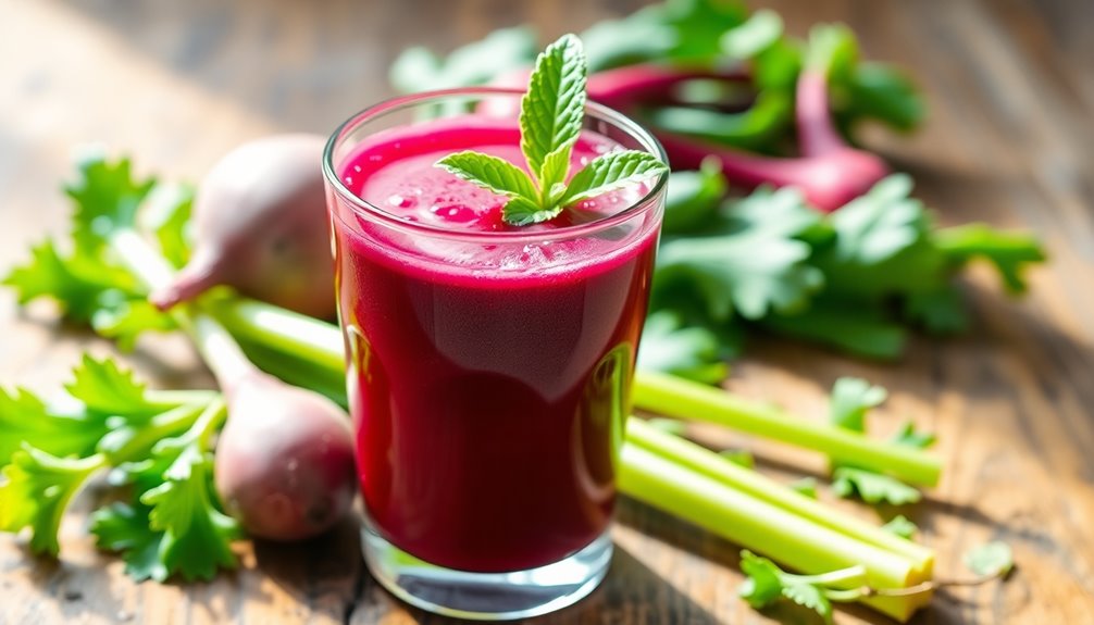 beetroot celery juice benefits