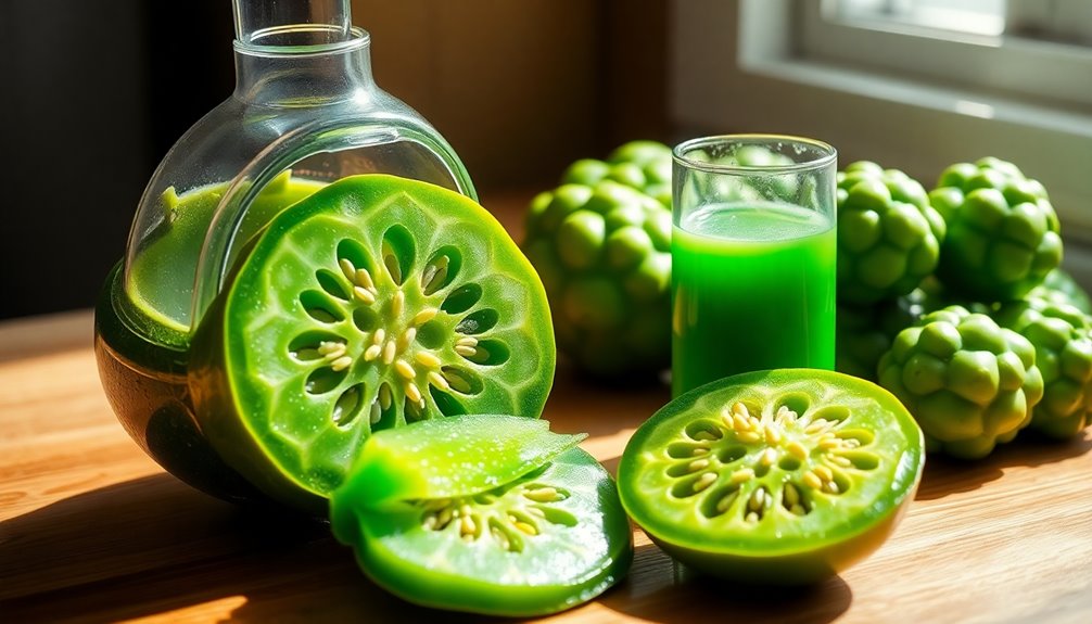 bitter gourd juice preparation