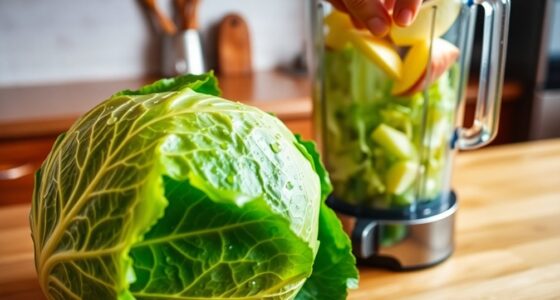 blend cabbage for juice