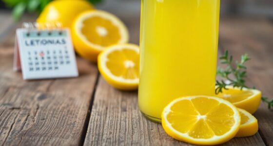 bottled lemon juice shelf life