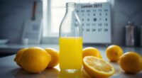 bottled lemon juice shelf life