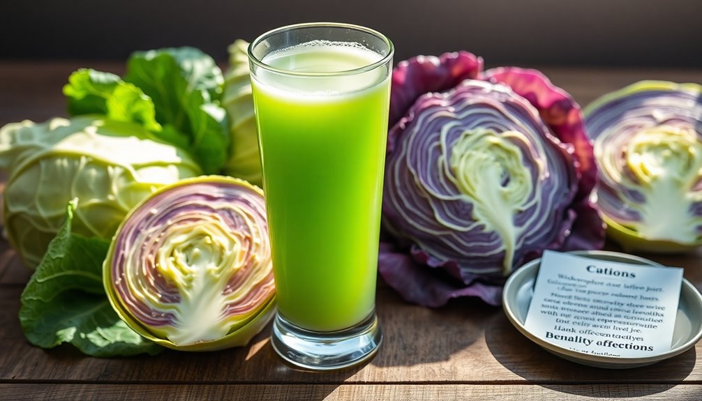 cabbage juice health concerns