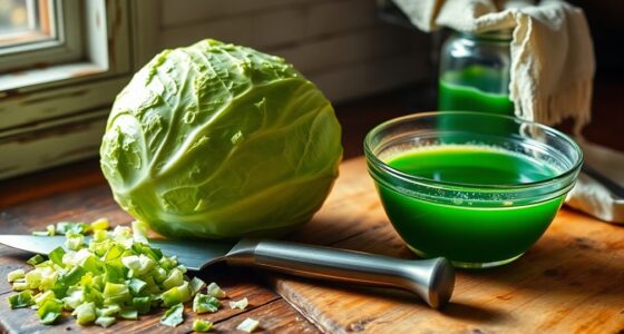 cabbage juice without juicer