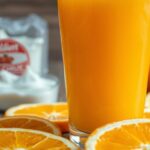 calcium content in orange juice