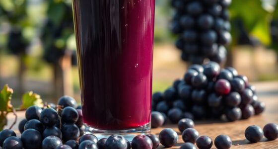 caloric content of grape juice