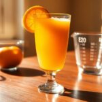 calories in 8 oz orange juice