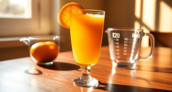 calories in 8 oz orange juice